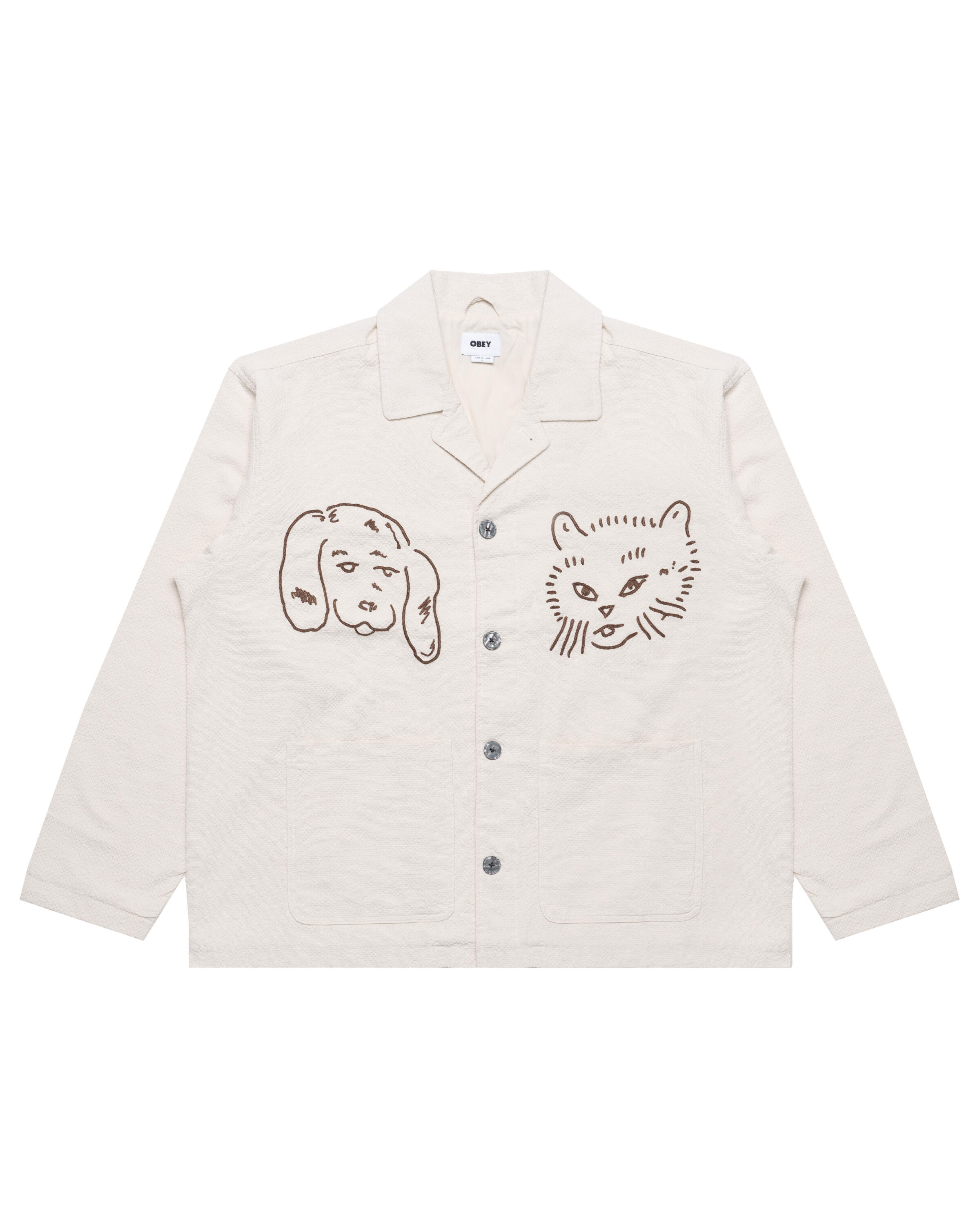 Obey VESTA SHIRT JACKET | 121160065-EGR | AFEW STORE